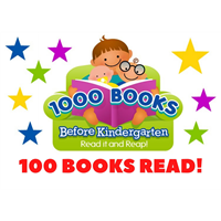 1000 Books 100 Books Badge