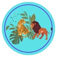 Lions and Tigers! Badge