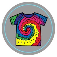 Ocean Tie-Dye Badge